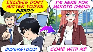 I Got Fired for Being Late After Saving an Old Man! But His Granddaughter Came... [RomCom Manga Dub]