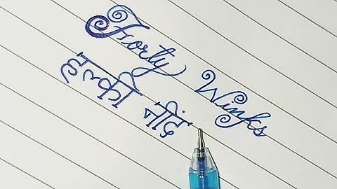 So beautiful cursive calligraphy | handwriting styles | cursive writing for beginners practice