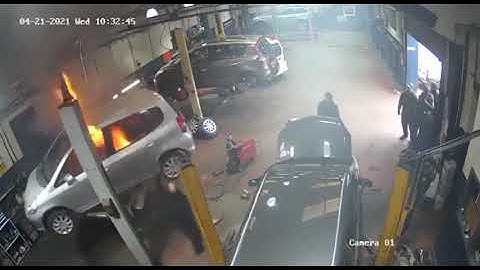 Daily Safety Fails🤯This is WHY You Need A Hot Work Permit🤯– Auto Shop Fire - #safetyfails #fails