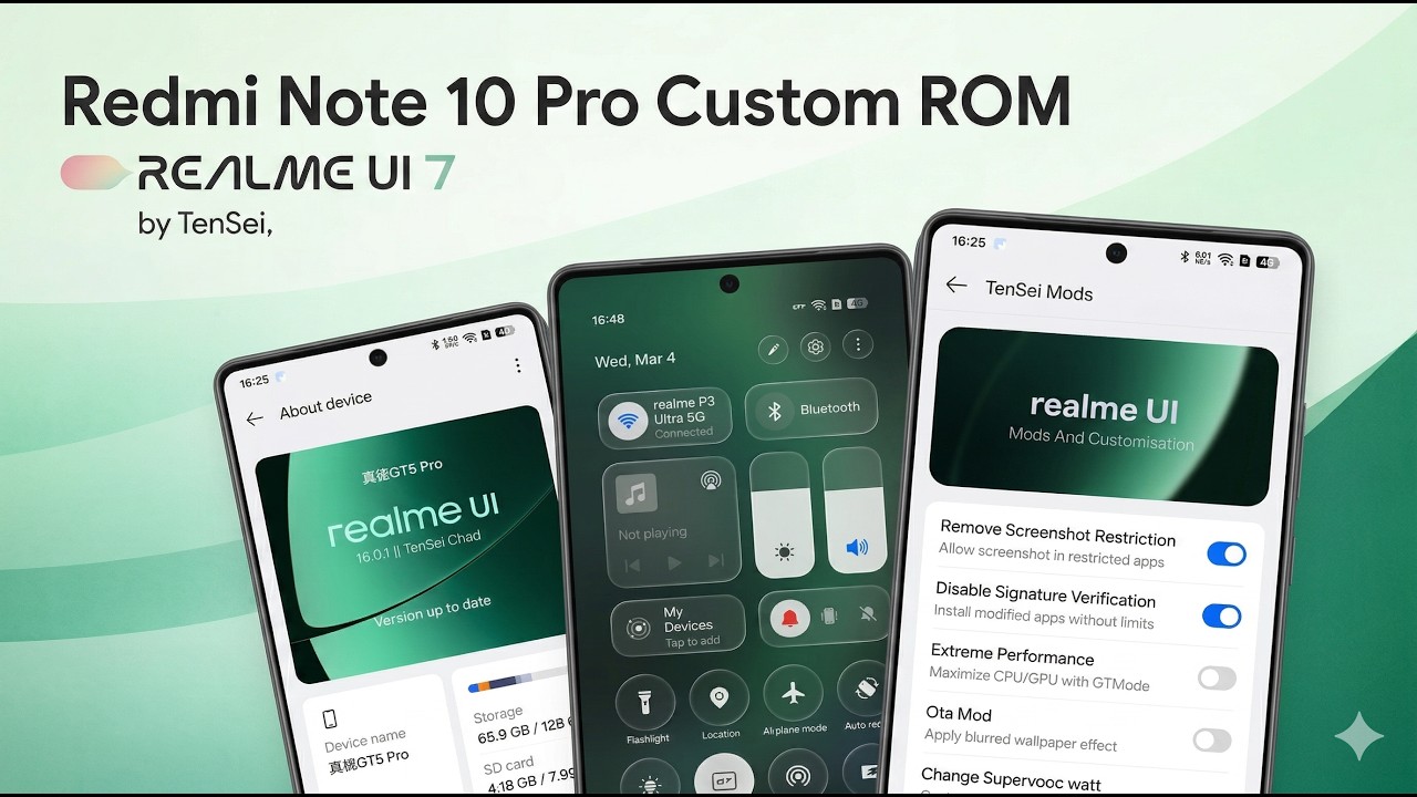 Realme UI 7 Custom ROM 🔥 Redmi Note 10 Pro | Full Review 😳 - YouTube