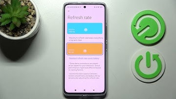 XIAOMI 12 LITE - How To Change Display Refresh Rate
