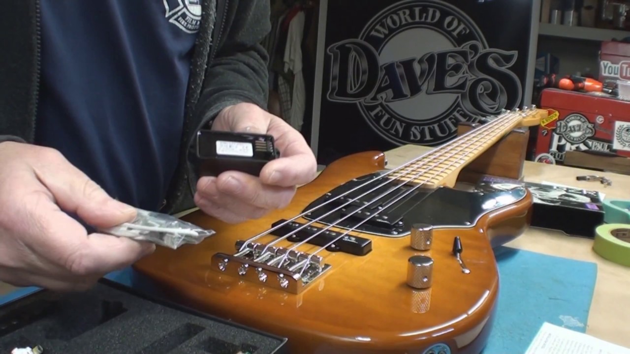 Godin Shifter 4 Classic Bass Guitar Gets Mods - YouTube
