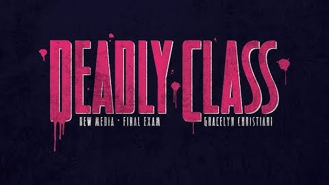 Deadly Class - Title Sequence