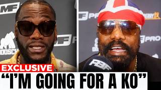 First Round Ko Derek Chisora And Deontay Wilder Exchange Brutal Warnings On Live