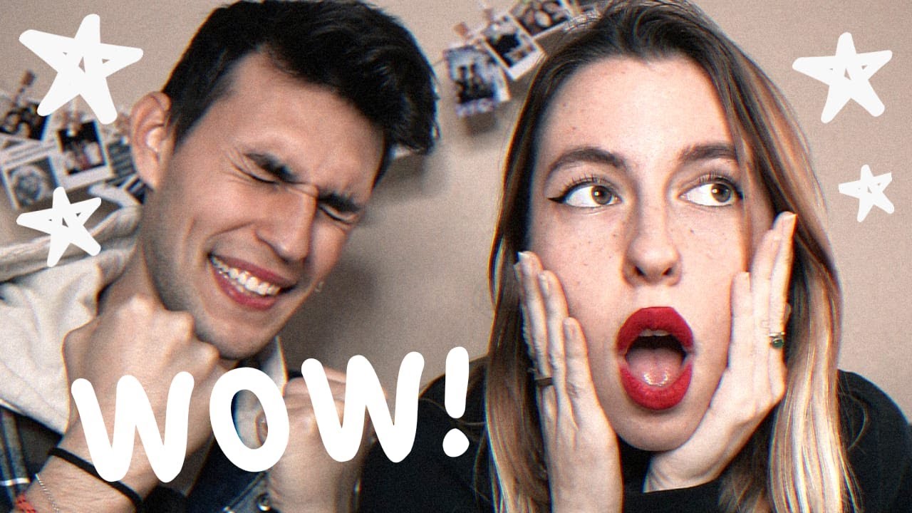 Mi novio me maquilla SORPRENDENTEMENTE BIEN😱 || Make up Gemma y Pablo