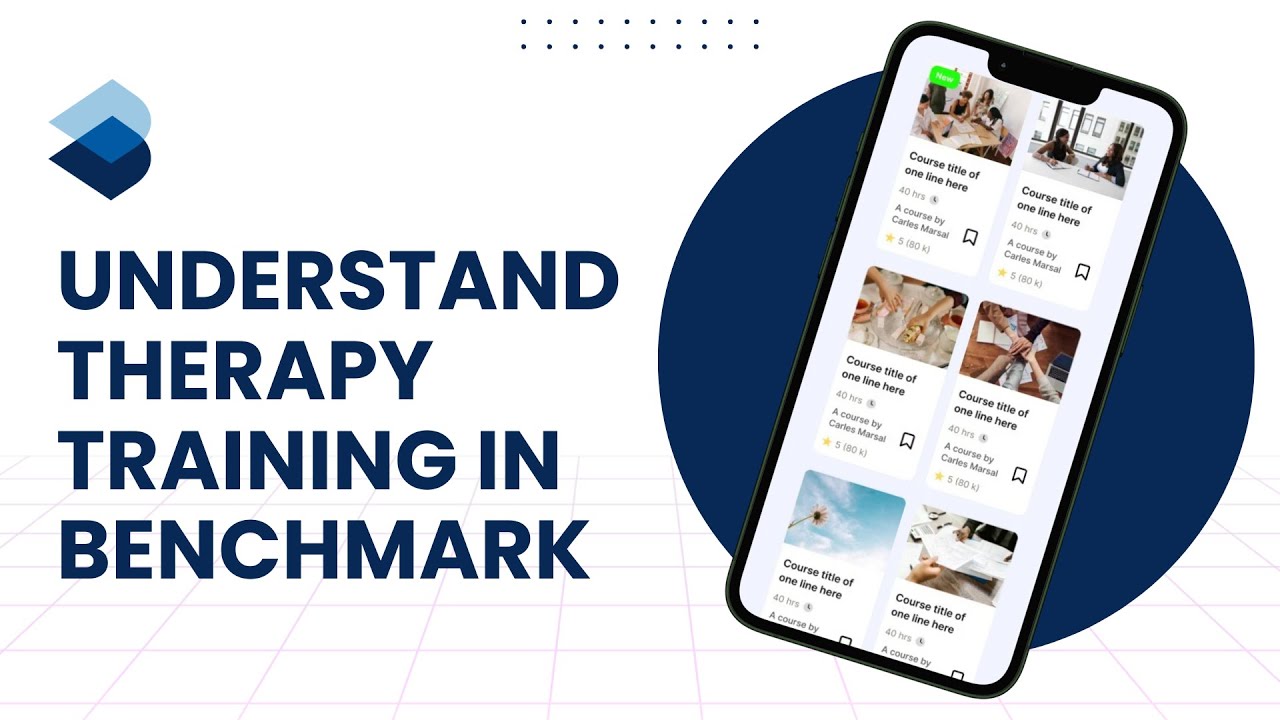 Get To Know The Therapy Module In BENCHMARK App - YouTube