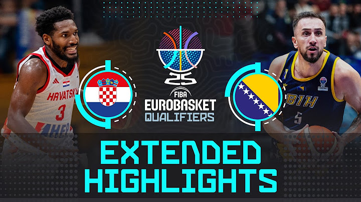 Croatia 🇭🇷 vs Bosnia and Herzegovina 🇧🇦 | Extended Highlights | FIBA EuroBasket 2025 Qualifiers