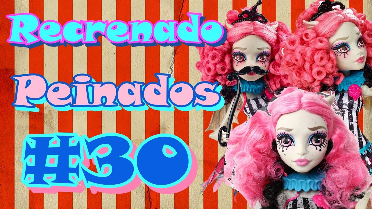 Recreando Peinados Monster High: Rochelle Goyle 