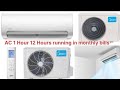 ac monthly electric bill | ac monthly bill | 1.5 ton ac monthly bill | ac bill calculation formula