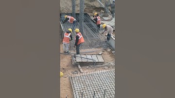 Combined Footing Reinforcement 💯🔥😱#ytshorts #youtubeshorts