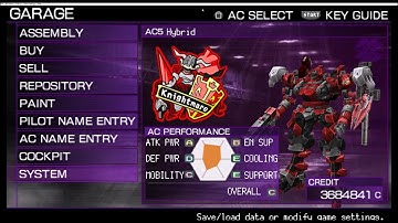 Armored Core 3 Silent Line Portable Mr Javelin MISSIONARI6 AI Arena