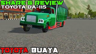 Mod Toyota Buaya | Bussid 3.3.3 Share & Review