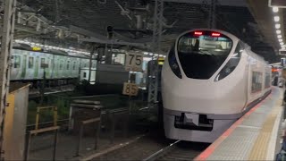新橋を通過するE657系K19編成 噂通り夜行列車になるなら1年以上も郡山で動きのないK8編成はいったい?