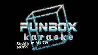 Video thumbnail of "NOFX - Stickin' in My Eye (Funbox Karaoke, 1992)"