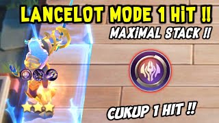 LANCELOT TITAN IMMORTAL FULL STACK !! CUKUP 1 HIT ILANG !! COMBO MAGIC CHESS TERKUAT