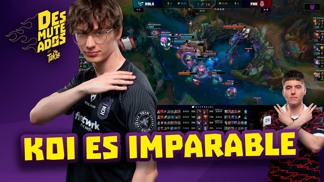 KOI ES IMPARABLE - RBLS VS KOI - DESMUTEADOS BY TAKIS - JORNADA 3 - SUPERLIGA VERANO 2023