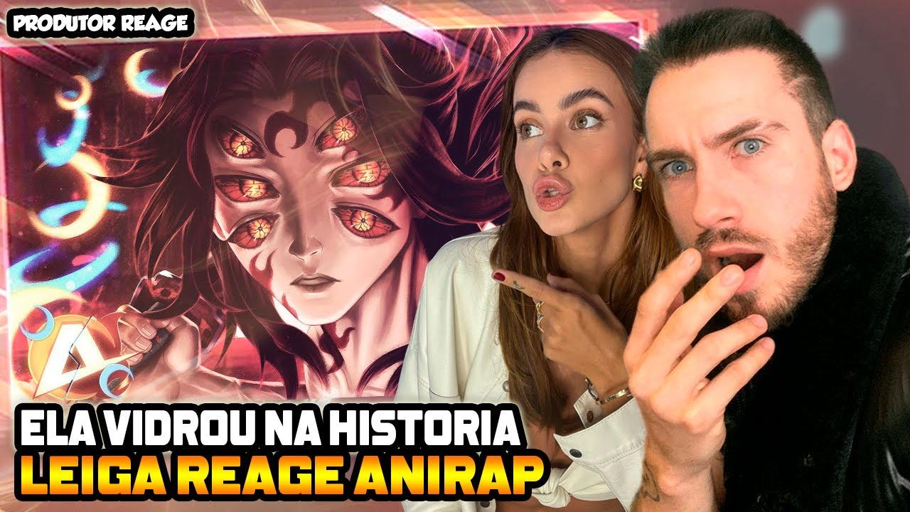 LEIGA REAGE ♪ Kokushibo (Kimetsu no Yaiba) | Inveja | AniRap) (REACT, ANÁLISE)