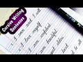Cursive writing sentences  how to improve handwriting  neat and clean handwriting