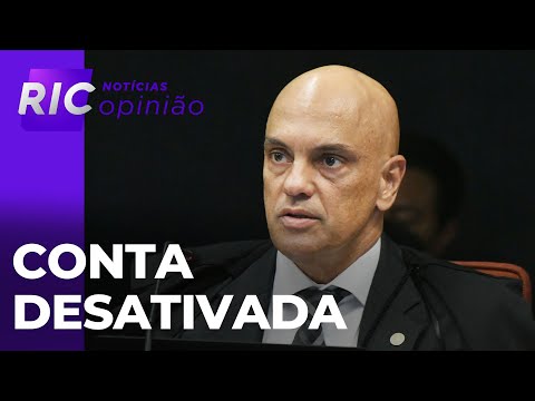 Alexandre de Moraes desativa a própria conta no X, o antigo Twitter