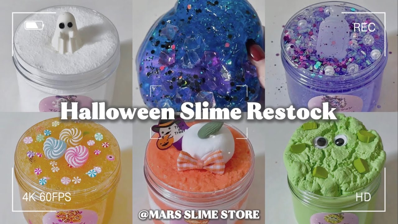 10月の販売スライム紹介 👻✞🍭 - YouTube