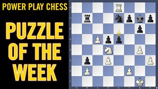 Chess puzzle of the week - White to play | Pert vs Adams | Cambridge Open 2024