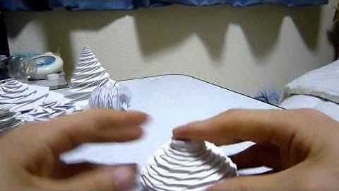 Inflatable Origami Solid of revolution of Sin curve トックリを折り畳んでみた