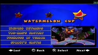PacMan World Rally (PPSSPP) Circuit Mode: Hard, Watermelon Cup 🍉🏆