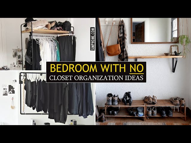 How to Make Room for Clothes Without Closet