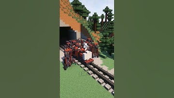 I make choo-choo Charles in minecraft | Check my TUTORIAL on my channel #minecraft #jmoxbuild
