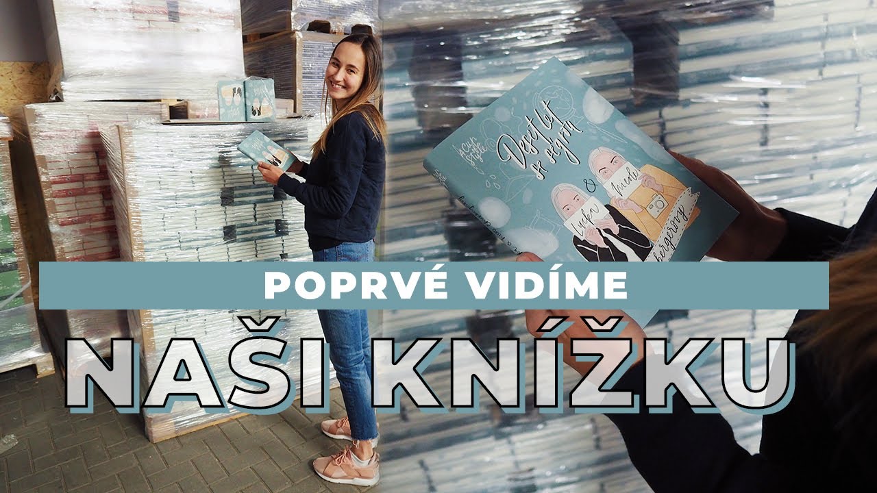 TÝDENNÍ VLOG #36 | Poprvé vidíme naši knížku!
