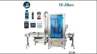 Celebrity Automatic Single-Head Servo Driven Bottle Screw Capping Machine Wealth