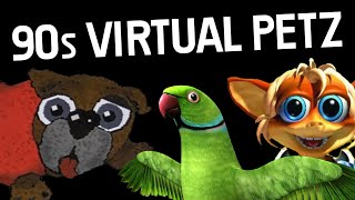 Playing Weird 90s Virtual Pet Software screenshot 5
