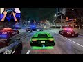 4 000 000 REPS IN ONE NIGHT ON LAMBORGHINI AVENTADOR S 18 LOGITECH G29 GAMEPLAY NFS HEAT 4K60FPS 