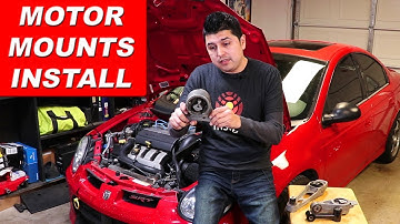 Dodge Neon SRT4 Solid Motor Mounts Install (2003-2005)