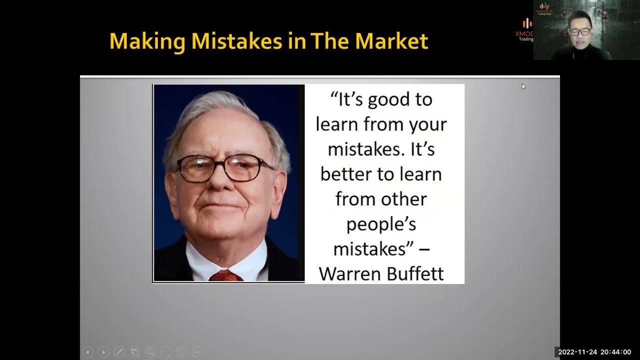 Warren Buffett Quote: “It's good to learn from your mistakes. It's