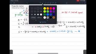 Projectile motion | Vector calculus | Year 12 Specialist Maths Wealth