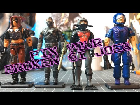 DIY Repair Guide: How to Fix Vintage GI Joe Figures! - YouTube