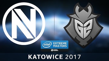 CS:GO - EnVyUs vs. G2 [Dust2] Map 1 - IEM Katowice 2017  - EU Qualifier - LB Round 3