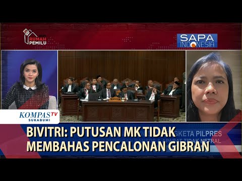 3 Hakim MK Dissenting Opinion, Bivitri: Unik, Tidak Bahas Pencalonan Gibran
