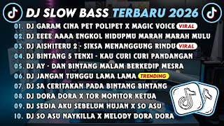 DJ SLOWBASS TERBARU 2026 || DJ GARAM CINA PET POLIPET X MAGIC VOICE || DJ EEEE AAAA ENGKOL VIRAL 