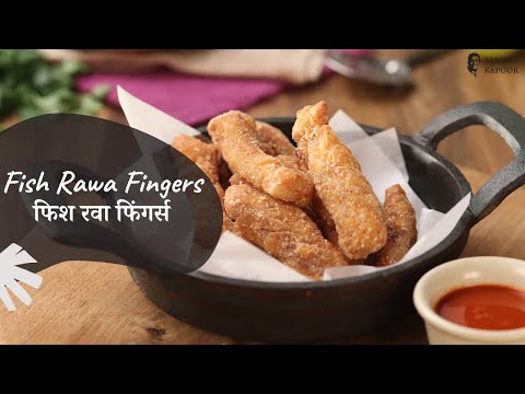 Fish Rawa Fingers | फिश रवा फिंगर्स | Khazana of Indian Recipes | Sanjeev Kapoor Khazana - SANJEEVKAPOORKHAZANA
