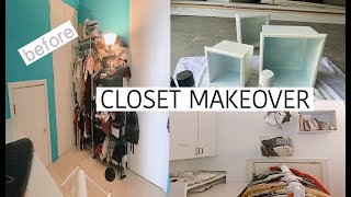 Closet makeover | how to transform your yourself