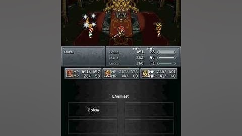 (DS) Chrono Trigger Part 19 cont - The Zeal Palace