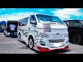 (HD)BODYLINE NISSAN URVAN NV350 modified ボディラインNV350キャラバンカスタム - #SBM大阪2018