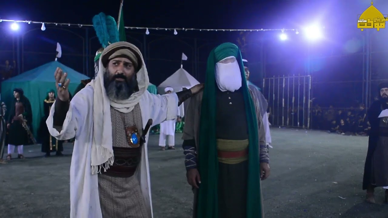 جعجعة الحر للركب الحسيني موكب قمر بني هاشم بغداد حي النصر