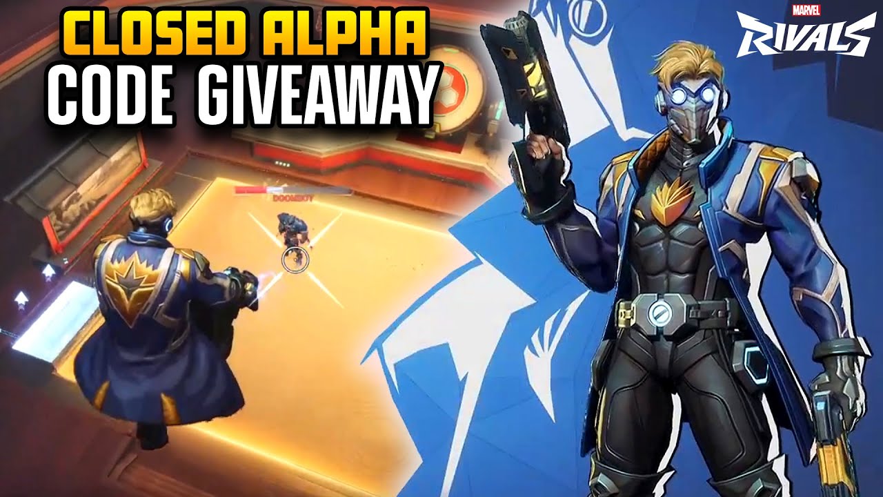 Marvel Rivals Alpha Code 🔴 LIVE MARVEL RIVALS RANKED MATCHES 🔥 ALPHA CODE GIVEAWAY !marvel 🚨 ...