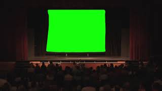 Opera applause green screen (free to use)