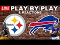 Pittsburgh Steelers vs Buffalo Bills Live Play-By-Play & Reactions