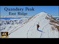 Quandary Peak East Ridge Summit, A Skiing &amp; Hiking Guide! CO 14er [4K UHD Cinematic]