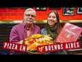 Famosa PIZZERÍA EN BUENOS AIRES, Argentina: Comiendo Deliciosa Pizza en GÜERRIN! 🍕